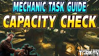 Capacity Check - Mechanic Task Guide - Escape From Tarkov