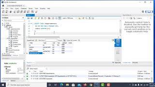 Modificar y relacionar tablas en MySQL