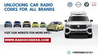 Nissan Clarion Radio Code Unlock Free