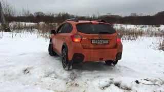 Диагональное вывешивание Subaru XV