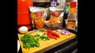 Indian Style Kimchi Fried Rice and Kimchi Omelet by Anuj Gaba