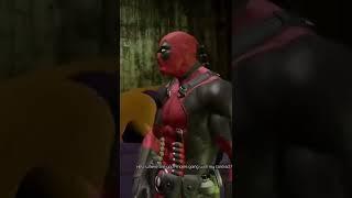 Deadpool the game - talk to my dick