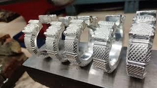 Silver kada ||Silver Jewellery||Silver ornaments||Bharwad Latest kada design||Latest silver jeweller