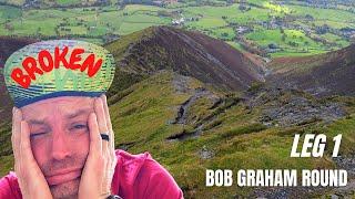 BOB GRAHAM ROUND LEG 1 - RUNNING FROM MOOT HALL TO SKIDDAW, GREAT CALVA & BLENCATHRA