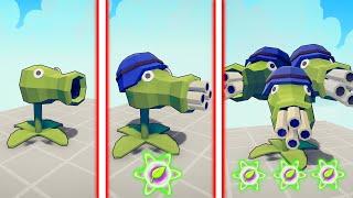 EVOLUTION OF PEA SHOOTER (PLANT VS ZOMBIE) | TABS - Totally Accurate Battle Simulator