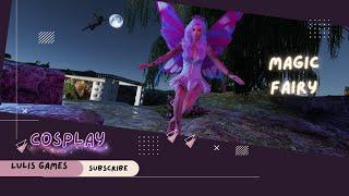 3DCHAT | Transformação Mágica  Cosplay  Fairy  #3dxchat #gamer 