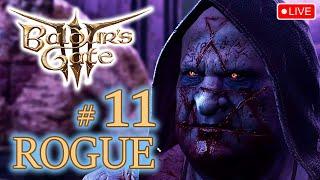 I'm at a Dead End - BALDUR’S GATE 3 Rogue Thief Stealthy Full Release Gameplay Walkthrough Live #11