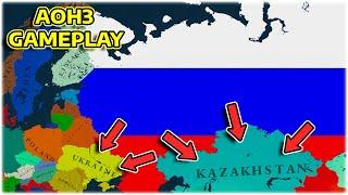 Age Of History 3 - RUSSIA GAMEPLAY!