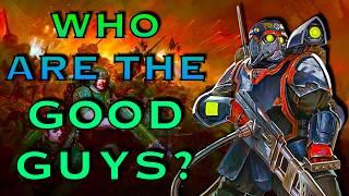 Who Are The GOOD GUYS in 40K? | Warhammer 40k Lore