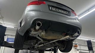 Audi A4 B7 DTM Edition with FOX Exhaust System