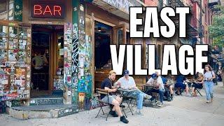 NEW YORK CITY Walking Tour [4K] - Walking Tour through the eclectic EAST VILLAGE