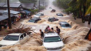 Yala and Narathiwat were hit by the biggest floods ever recorded in Thailand