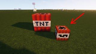 Mini TNT vs MAX TNT in Minecraft