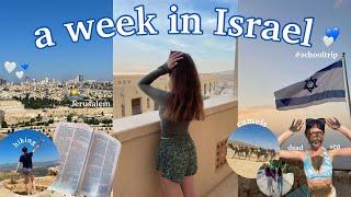 this trip changed my life... israel trip vlog