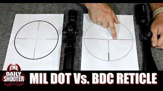 Mil Dot Vs BDC Reticle Which One Is For You