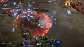 [S6 Diablo 4] Lightning Spear sorc - Helltide farming