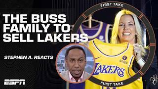 Stephen A. reacts to the Buss family selling the Lakers for $10B  | First Take
