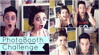 Photo Booth Challenge with Sawyer | Zoella