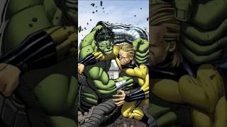 Sentry Fights Hulk And Burns Out