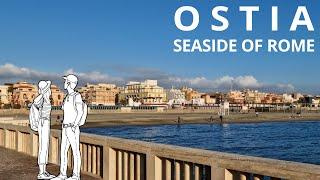 4K Ostia - seaside of Rome, Italy: architectural walk (GPX pathway in description)