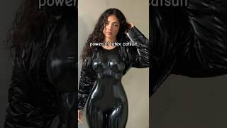 Latex Catsuit Transformation #beforeandafter