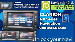 Clarion nx712 code unlocked by us - whatsapp +8801672761737