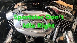 How To Fix, Harley Davidson Sportster That Don't Idle