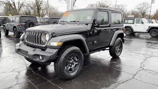 2025 Jeep Wrangler Sport Vicksburg, Fulton, Schoolcraft, Portage, Pavillion