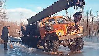 Extreme Dangerous Offroad Russian Trucks GAZ, Kraz, Kamaz, Zil etc