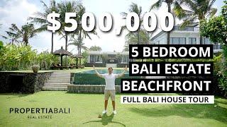 RARE Opportunity Iconic Bali Beachfront Estate [Leasehold w/ Freehold Option!]