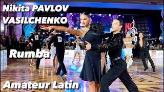 Nikita Pavlov - Anastasia Vasilchenko | Rumba | Kremlin Cup 2023 | Amateur Latin