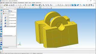 пример выполнения графической работы в среде Компас 3d