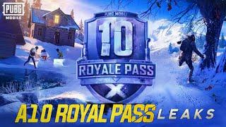  A10 ROYAL PASS / 1 TO 100 RP REWARDS / ACE 10 ROYAL PASS LEAKS ( A10 ROYAL PASS PUBG MOBILE/BGMI )