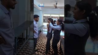 Girls kiss girl prank boys  College game students #games #kiss #students #kerala