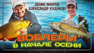 Как ловить на воблеры в начале осени: щука, окунь, судак, жерех, голавль и трофейная красноперка!