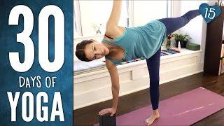 Day 15 - Half Hour Half Moon Practice - 30 Days of Yoga