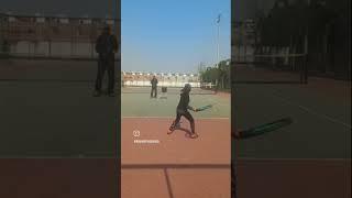 #tennis #practice #groundstroke #reaction #timing #coach Nishant Yadav 