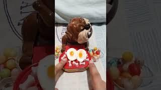 Grumpy dog favorite gummy egg #shorts #asmr #best #trendy #grumpydog