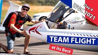 TEAM FLIGHT at its Best | World Gliding Championships Day 4