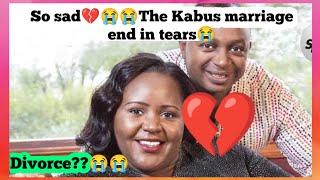 So sad  As the Kabus marriage end in tears Divorce?? X The kabus