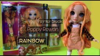 НОВИНКА - RAINBOW HIGH WINTER BREAK POPPY ROWAN / ОБЗОР И РАСПАКОВКА КУКЛЫ РЕЙНБОВ ХАЙ ПОППИ