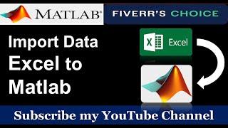 How to Import Excel Data to MATLAB for Graphs - (MATLAB full course)