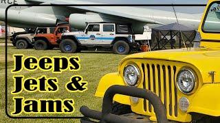 JEEPS JETS & JAMS 2024 | Grissom Air Museum | Aircraft | Summer Fun in Indiana, USA