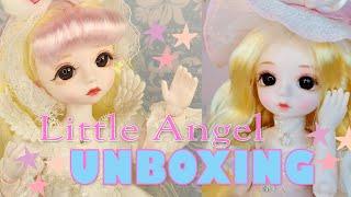 UNBOXING 1/6 BJD / DBS Little Angel Series [Dreamy and White Angel] (First 1/6 Doll from Shopee)