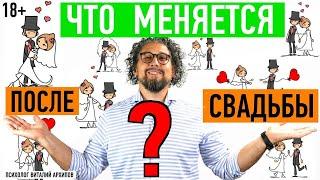 Что меняется в отношениях после свадьбы? Семейная жизнь: ожидания и реальность.