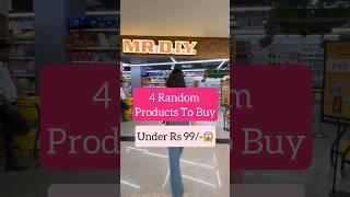 4 Random Products | Under 99 | Mr DIY #shorts #musthaves