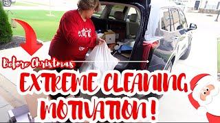 EXTREME CLEANING MOTIVATION! CHRISTMAS EDITION! GET IT ALL DONE!