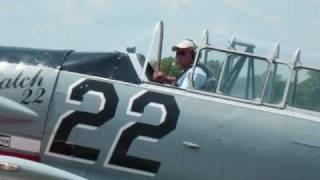 Stan in his T-6 "Catch 22".wmv