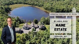 Tour This $1,400,000 Maine Estate | ME Real Estate