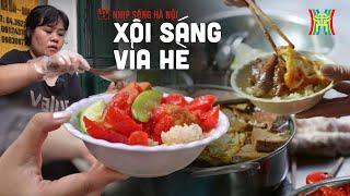 Ăn xôi sáng vỉa hè | Nhịp sống Hà Nội